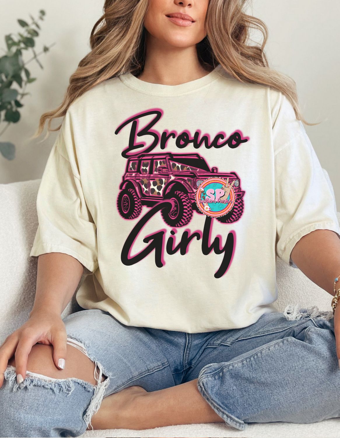 Bronco Girly Shirt