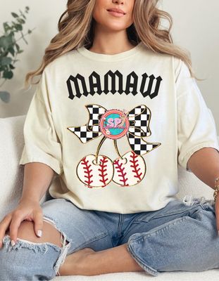 MAMAW baseball Cherrys Shirt