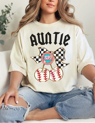 Auntie Cherry Baseball Shirt