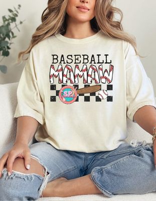 Baseball MAMAW shirt