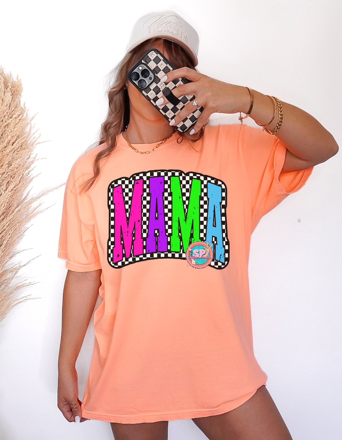 Neon Checkered Shirt