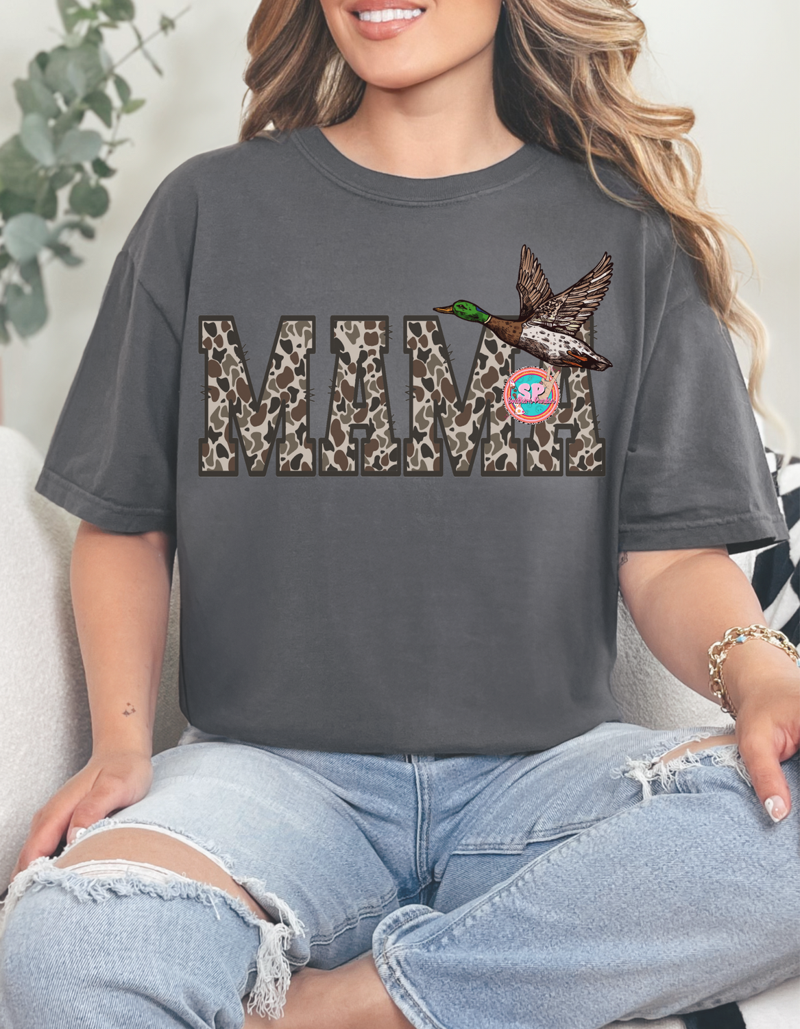 Mama Camo Duck Shirt