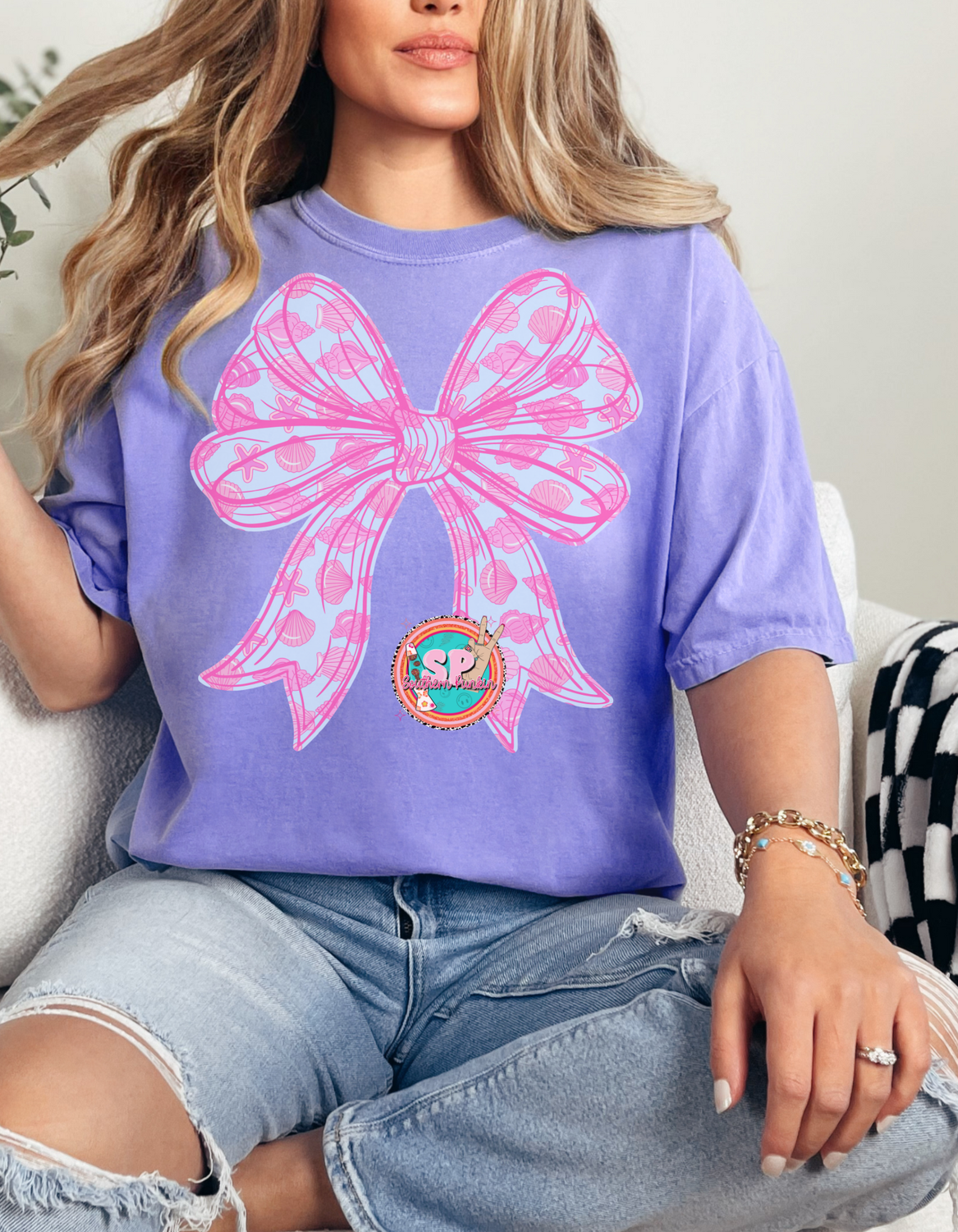 Sea Shell Bow Shirt