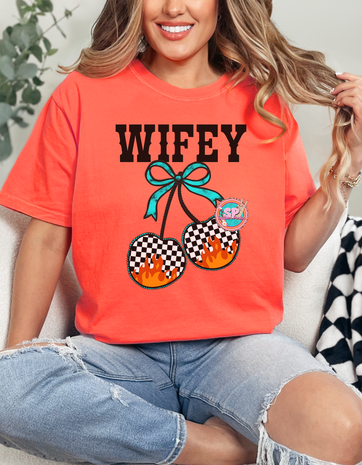 Cherry Wifey Shirt