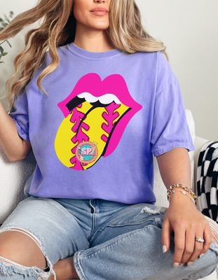 Softball Tongue Shirt