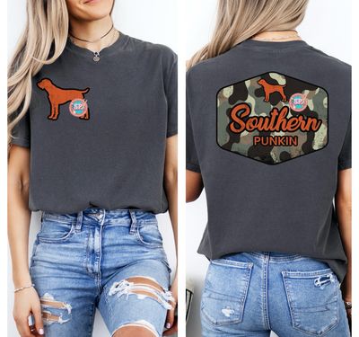 Southern Punkin Camo Dog Exclusive Shirt