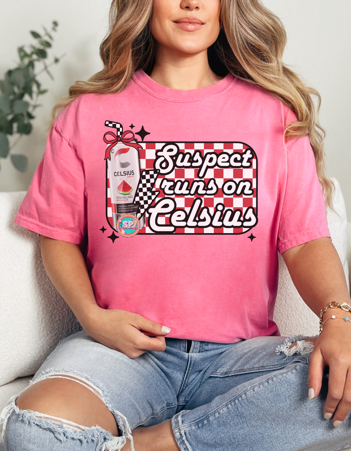 Suspect Runs Off Of Celsius Shirt