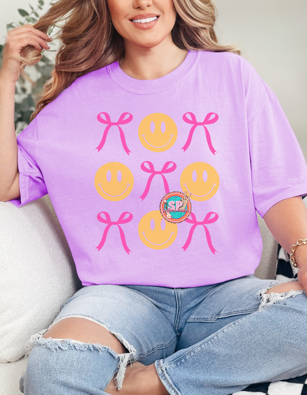 Smiley And Bows Shirt