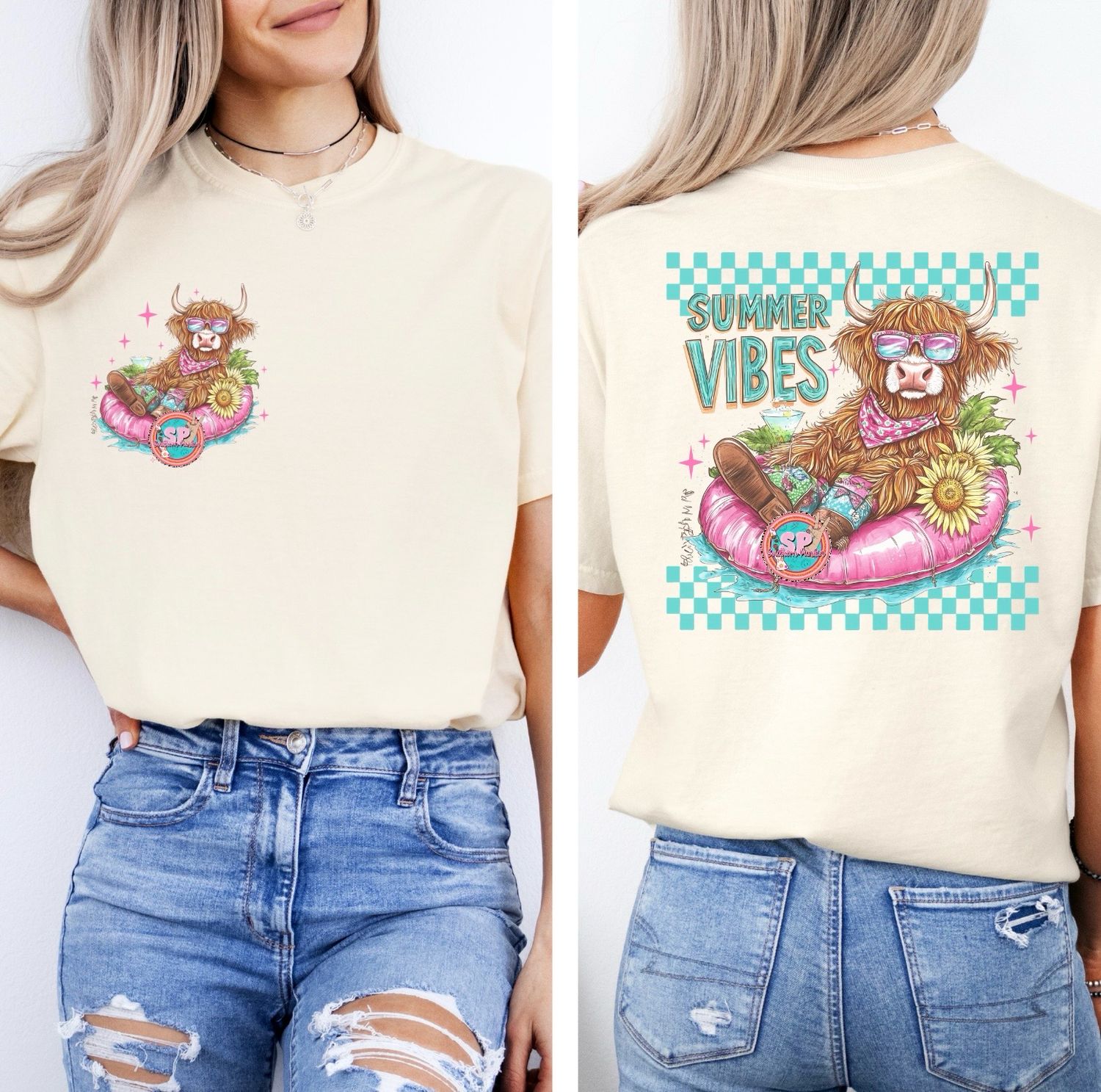 Cow Float Summer Vibes Shirt