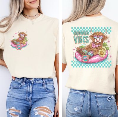 Cow Float Summer Vibes Shirt