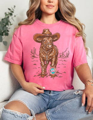 Cowboy Cow Shirt