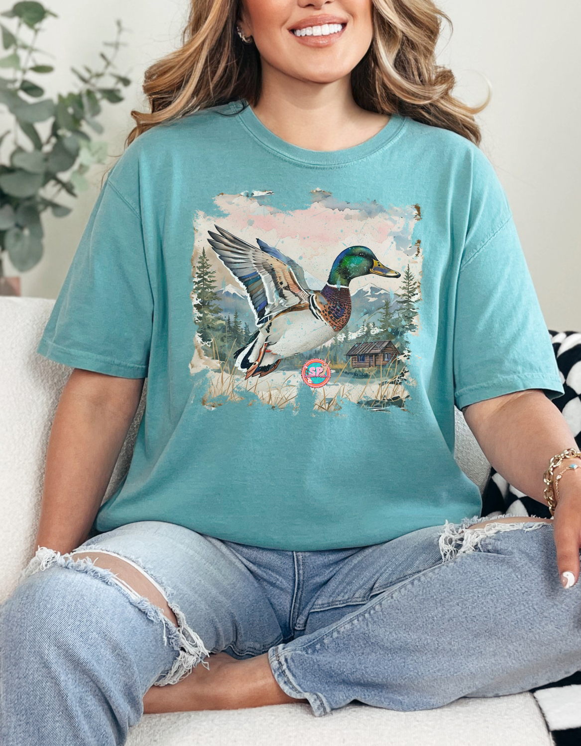 Watercolor Duck Shirt