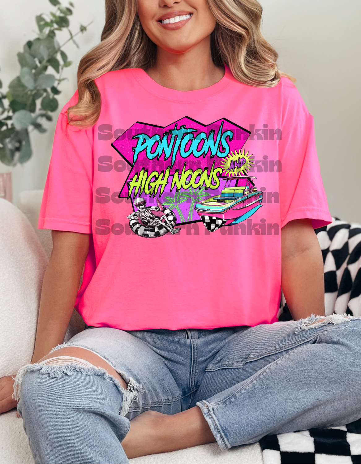 Pontoons High Noons Shirt