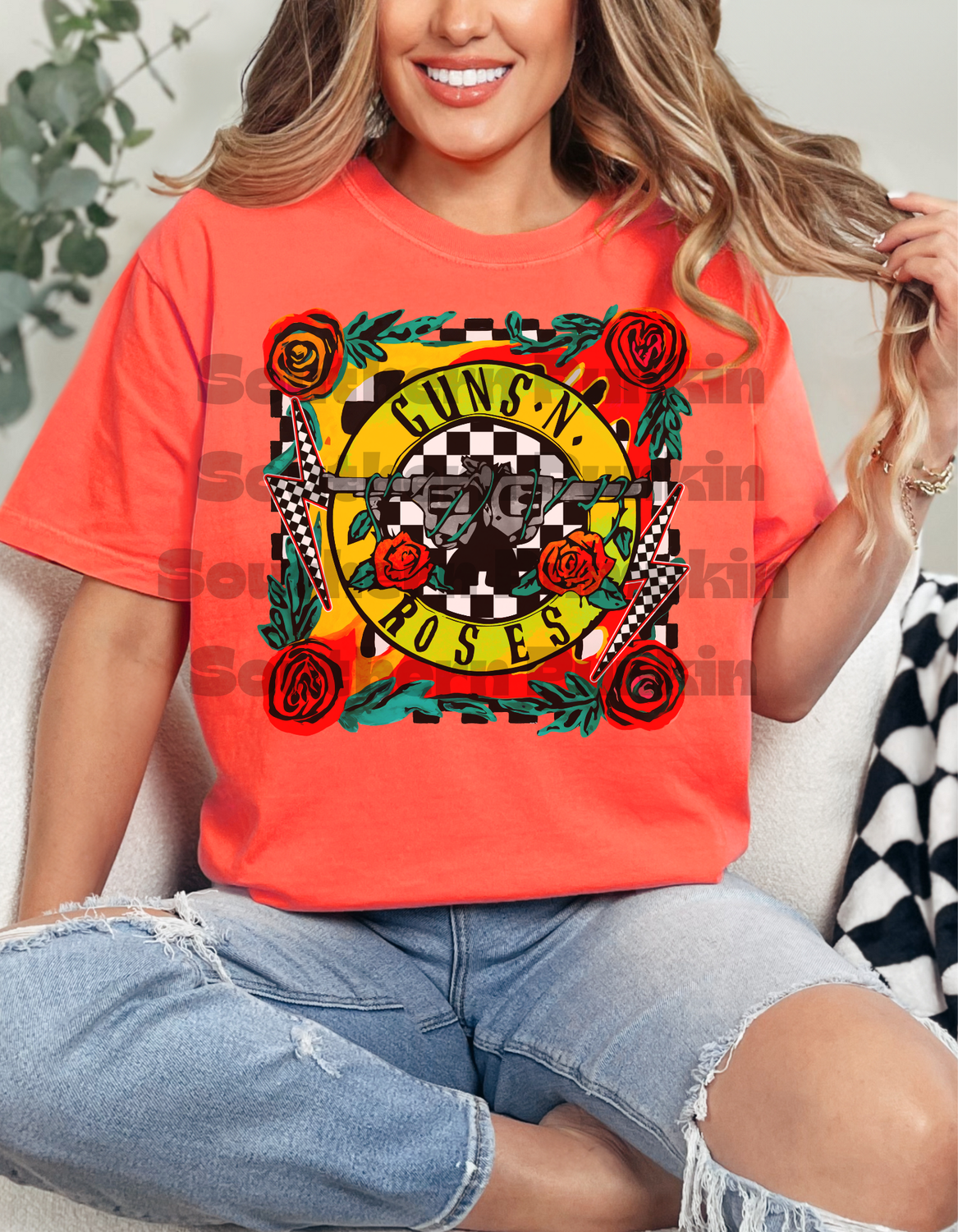 Guns And Roses Band Shirt