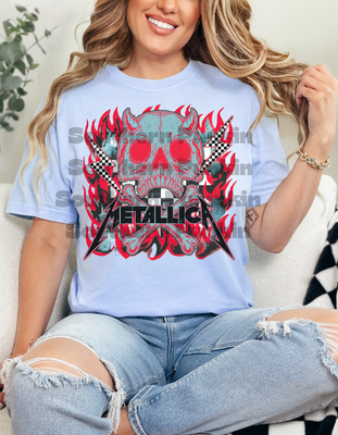 Metallic Band Shirt