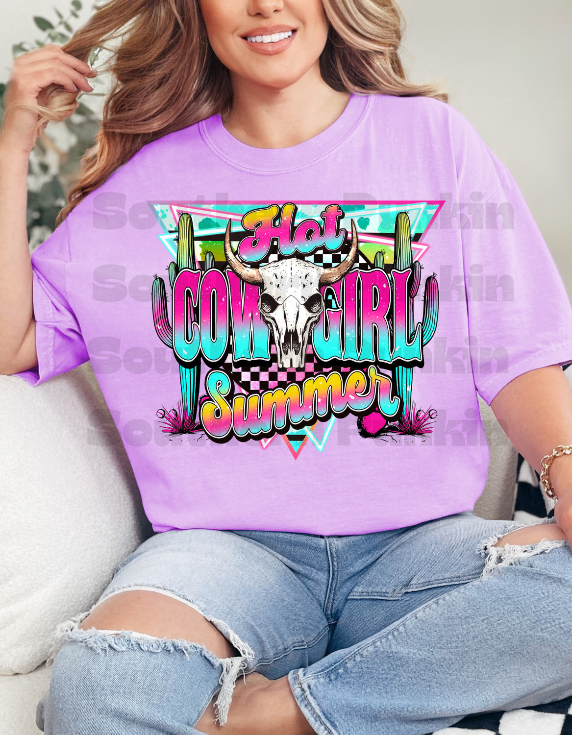 Hot Cowgirl Summer Shirt