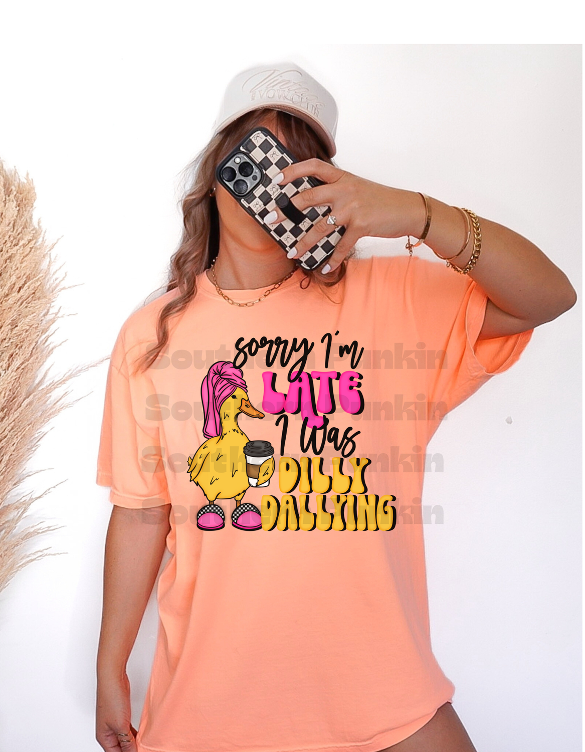 DTF PRINT sorry I’m Late