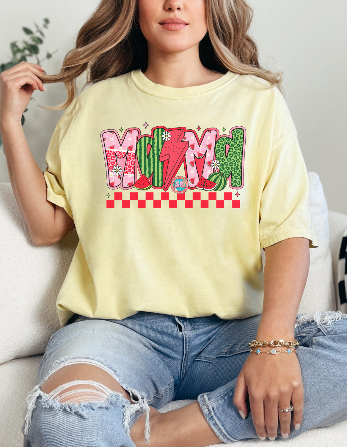 DTF PRINT watermelon Mama