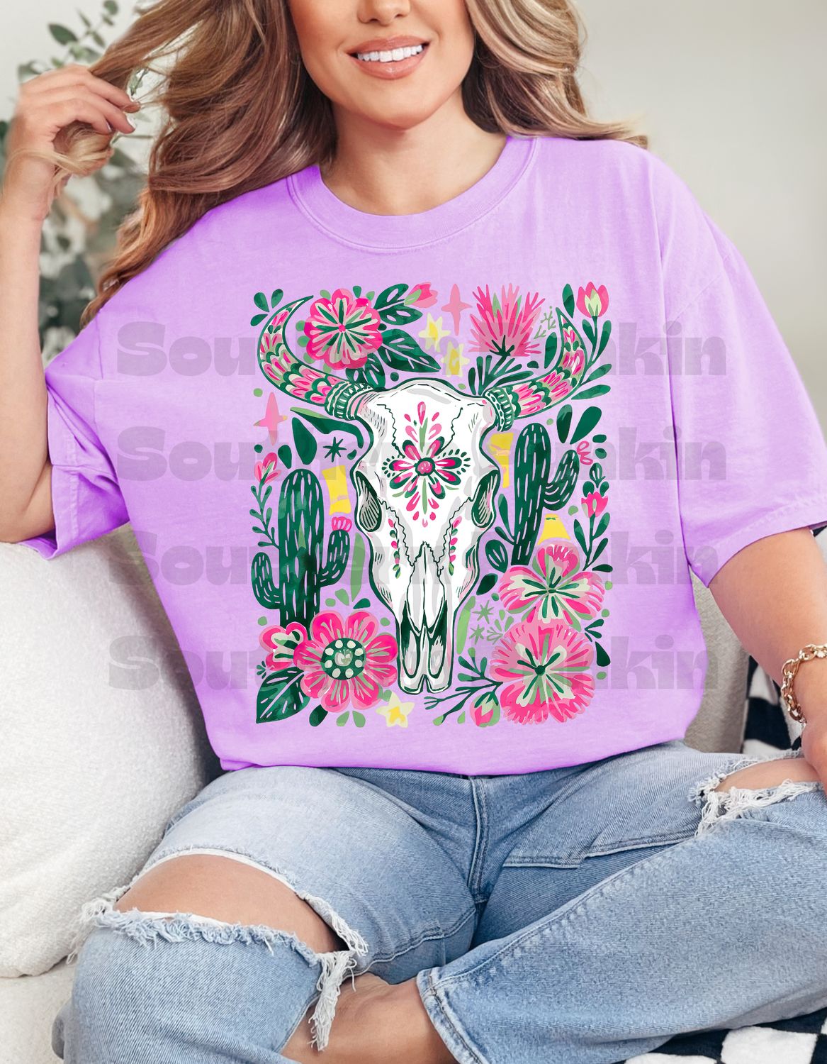 Cactus Skull Shirt