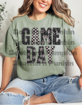 GAME DAY Black Stars Shirt