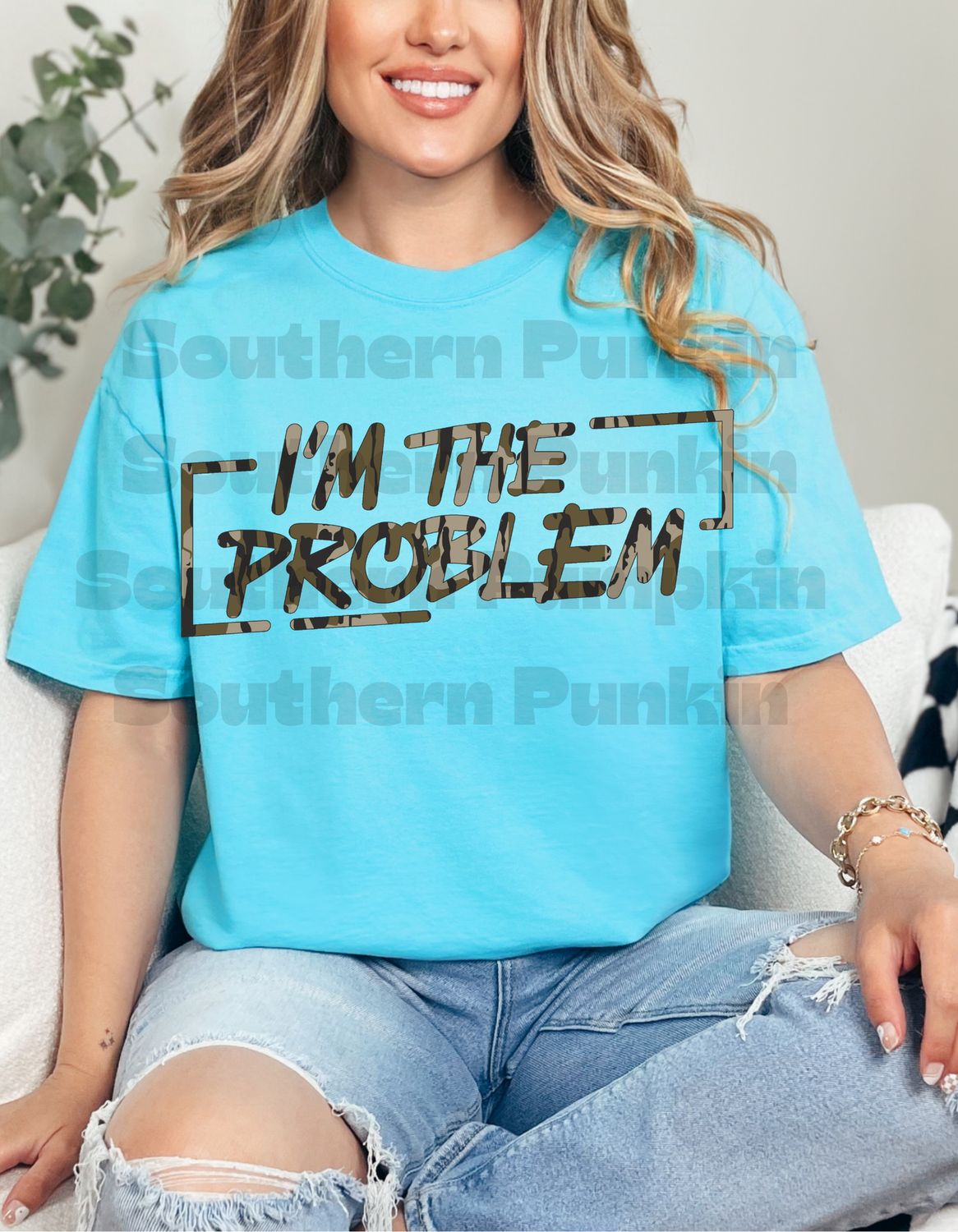 I’m The Problem Blue Shirt