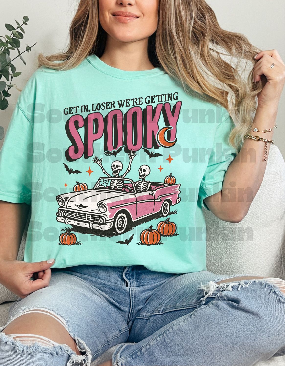Get In Looser We’re Getting Spooky Shirt