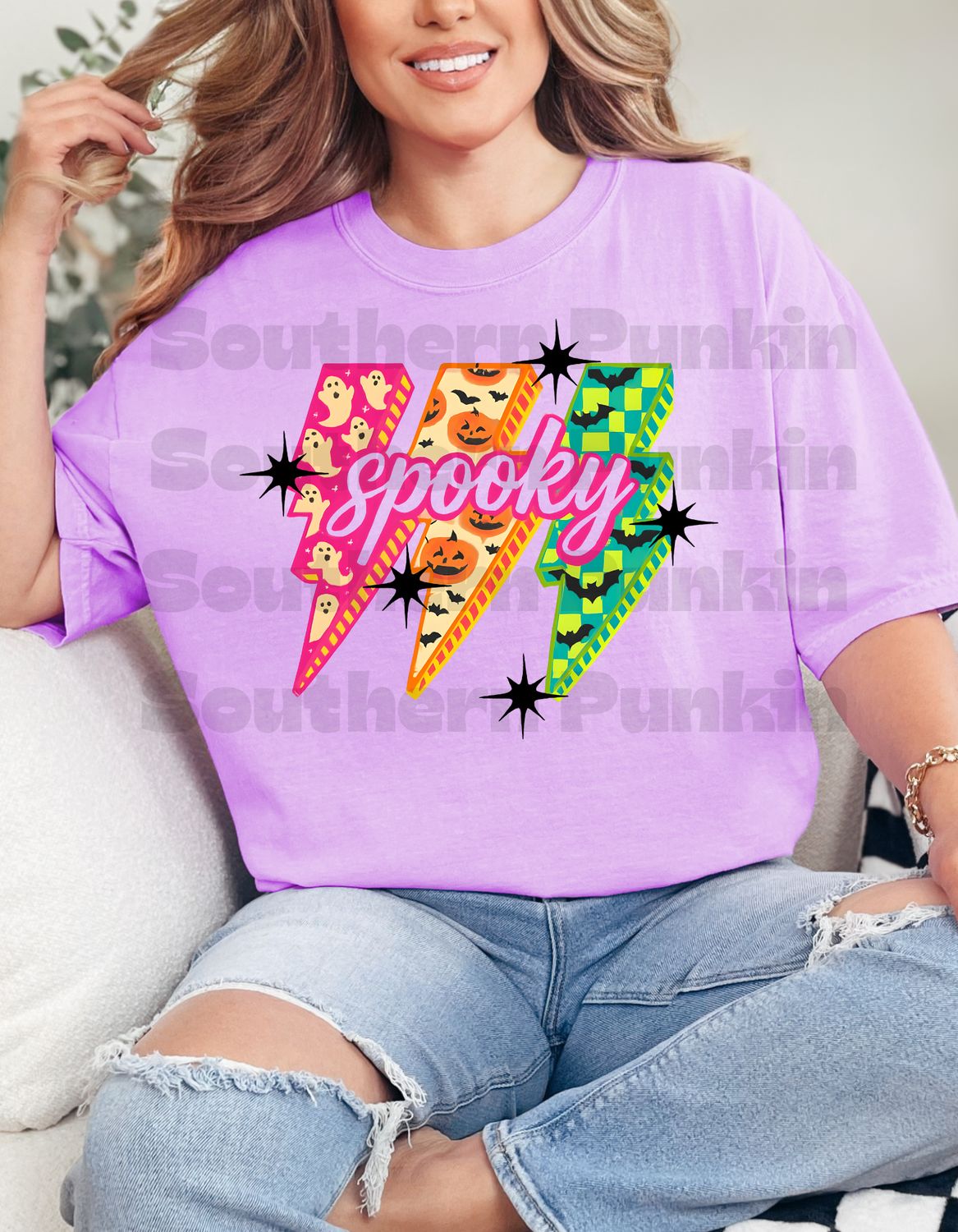 Spooky Lighting Bolts Shirt
