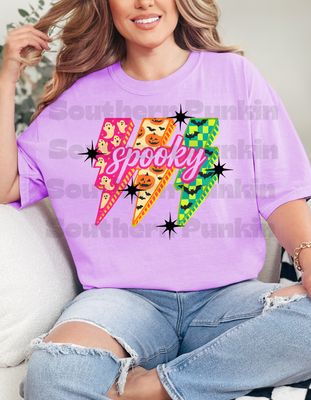 Spooky Lighting Bolts Shirt