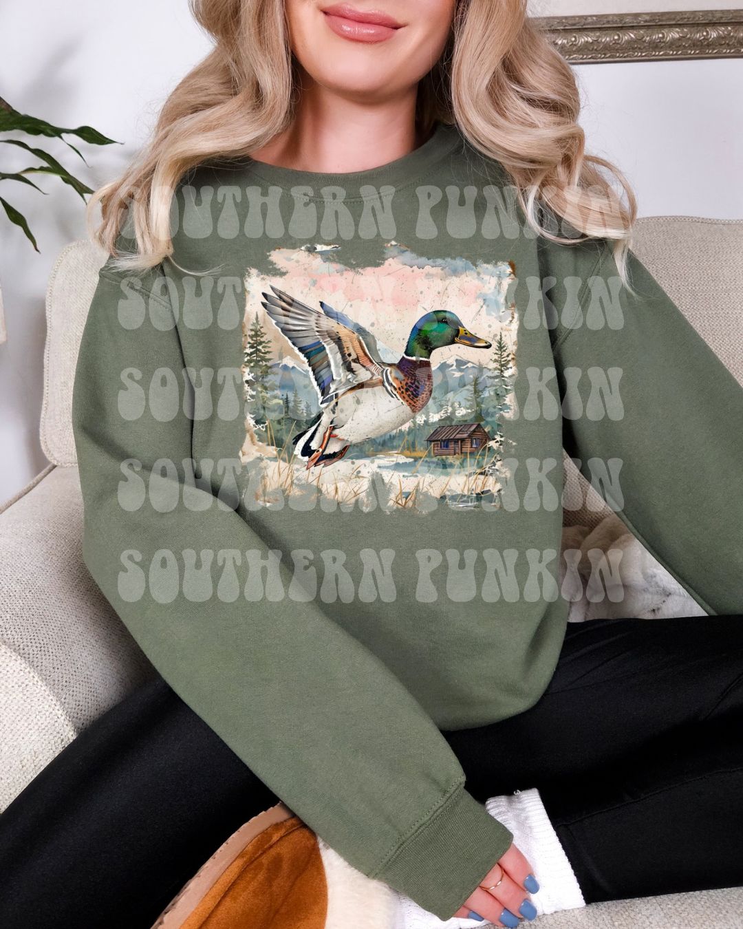 Watercolor Duck Crew