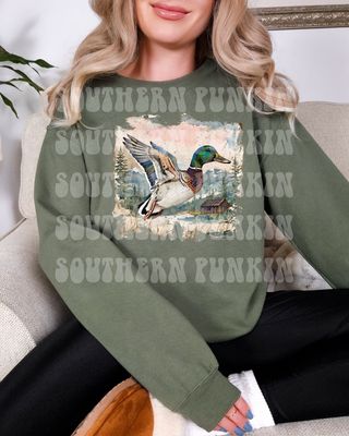 Watercolor Duck Crew