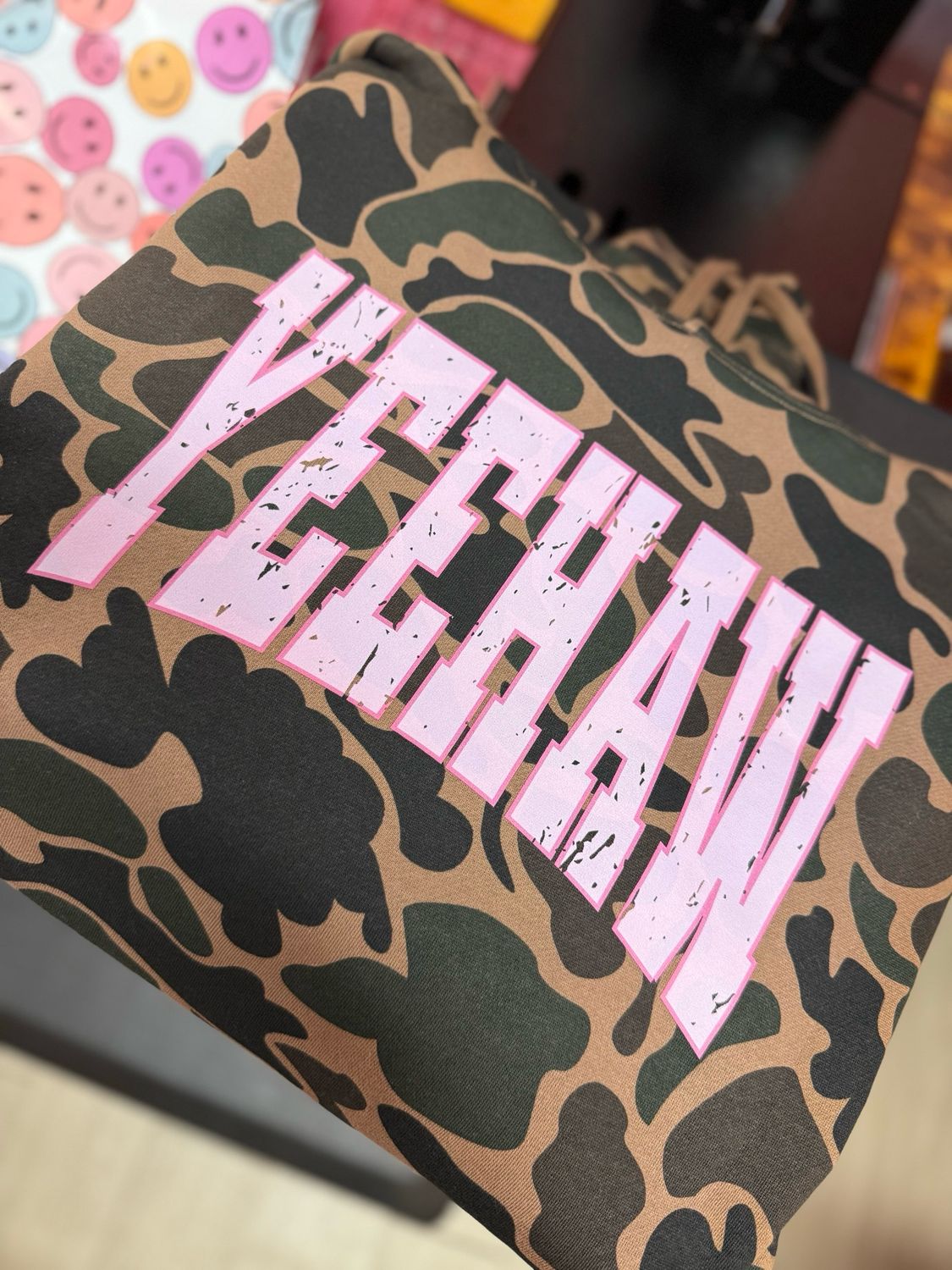 Duck Camo Yeehaw Hoodie