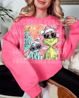 Stitch And The Grinch Crew