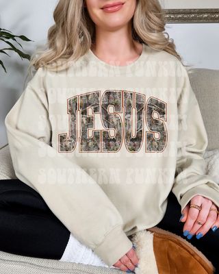 Camo Jesus Crew