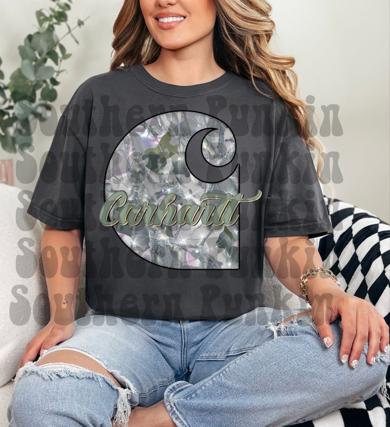 Holo Camo Carhartt Shirt