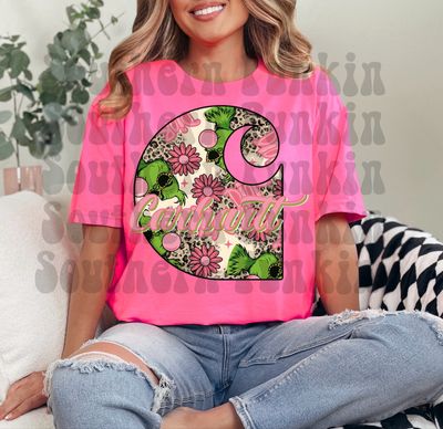 Grinch Bubble Gum Carhartt Shirt