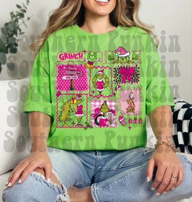 Grinch Stamp Shirt