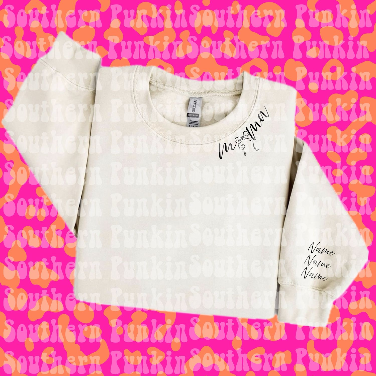 Name Bow Custom Crewneck