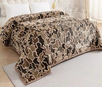 Duck Camo King Size Blanket
