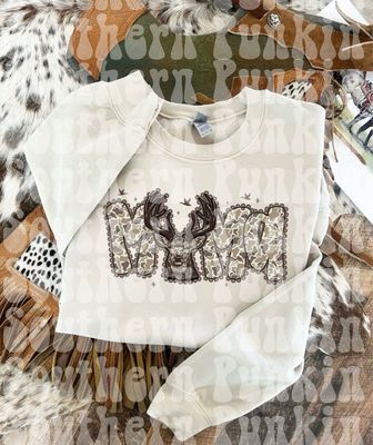 Camo Mama Crewneck