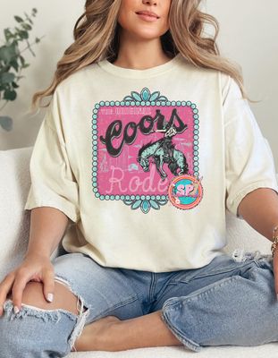 Coors Pink DTF PRINT
