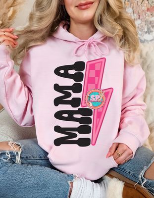 Mama Lightning Bolt Hoodie