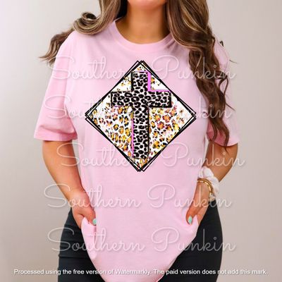cheetah cross shirt