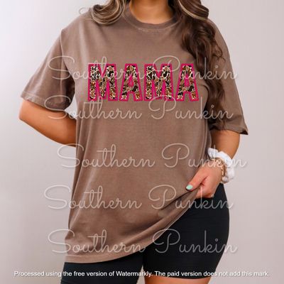 Mama camo shirt