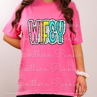wifey doodle shirt