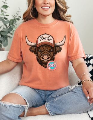 Howdy Cow DTF PRINT