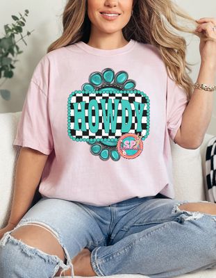 Howdy Checked DTF PRINT