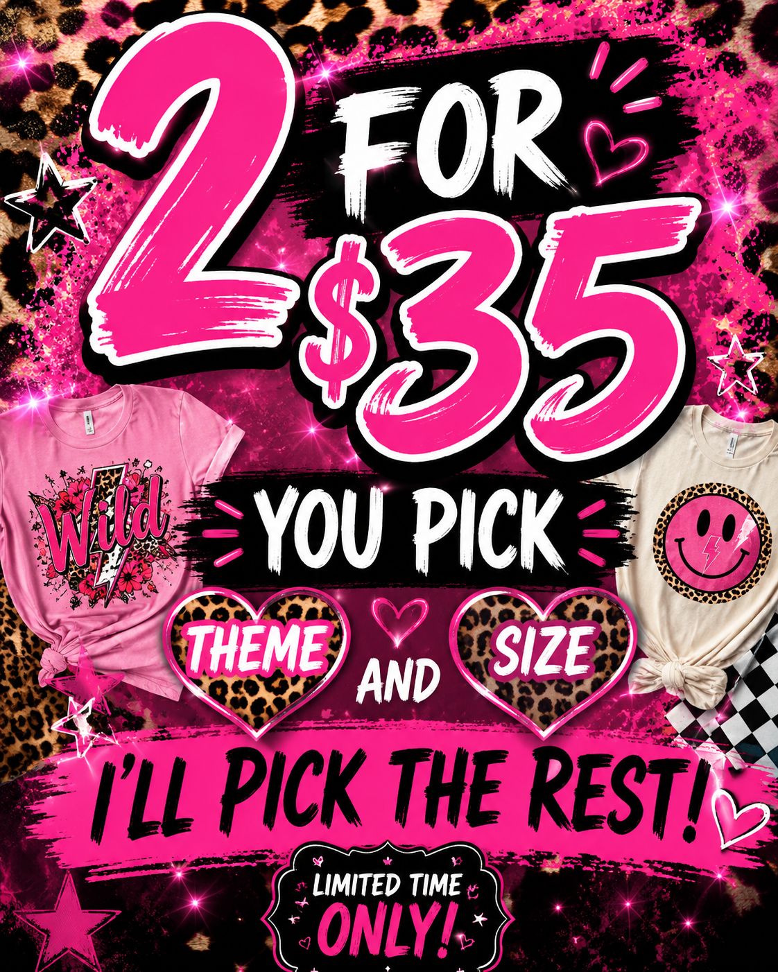 2 Shirts For 35