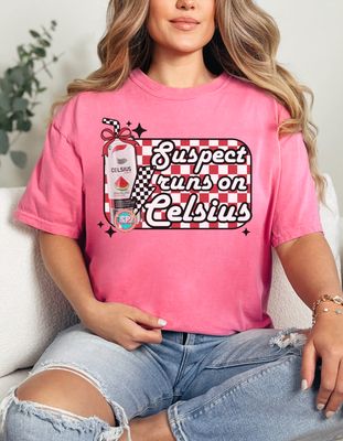 Suspect Runs Off Of Celsius Shirt
