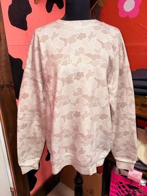 2XL Duck Camo Crewneck