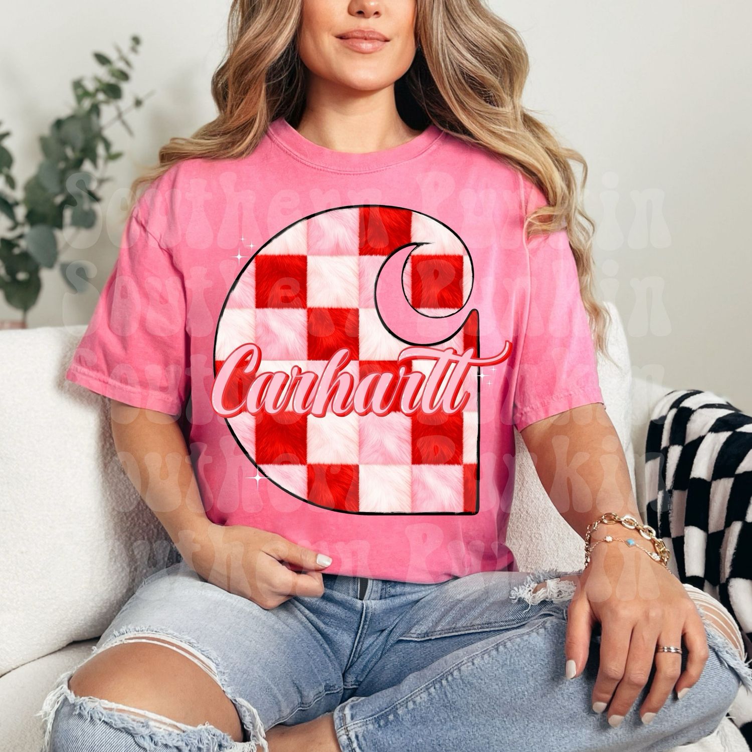 Checkered Carhartt Shirt